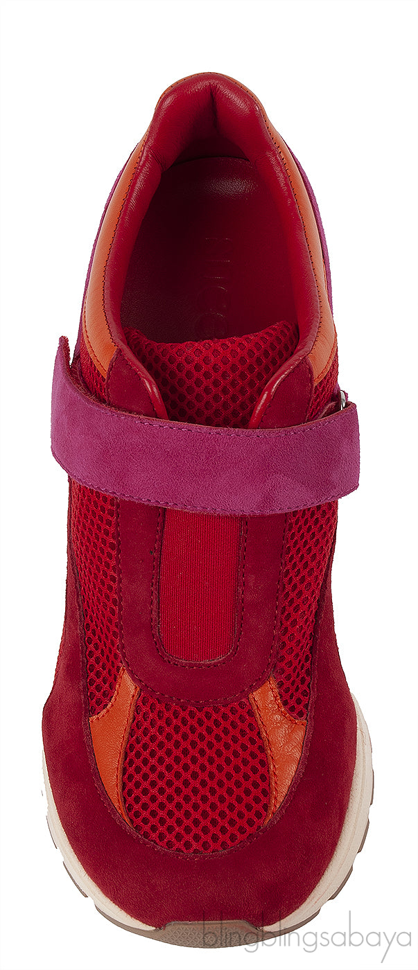 Sneex The Tepper Hy-heel Sneaker Red