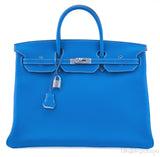 Birkin 40 Mykonos Eclat de Blanc Togo