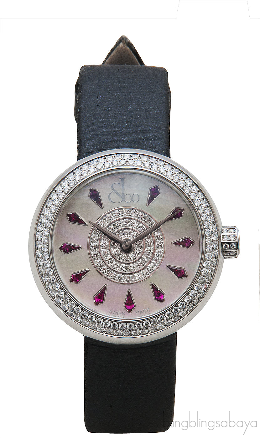 Brilliant Two Rows Diamond Watch