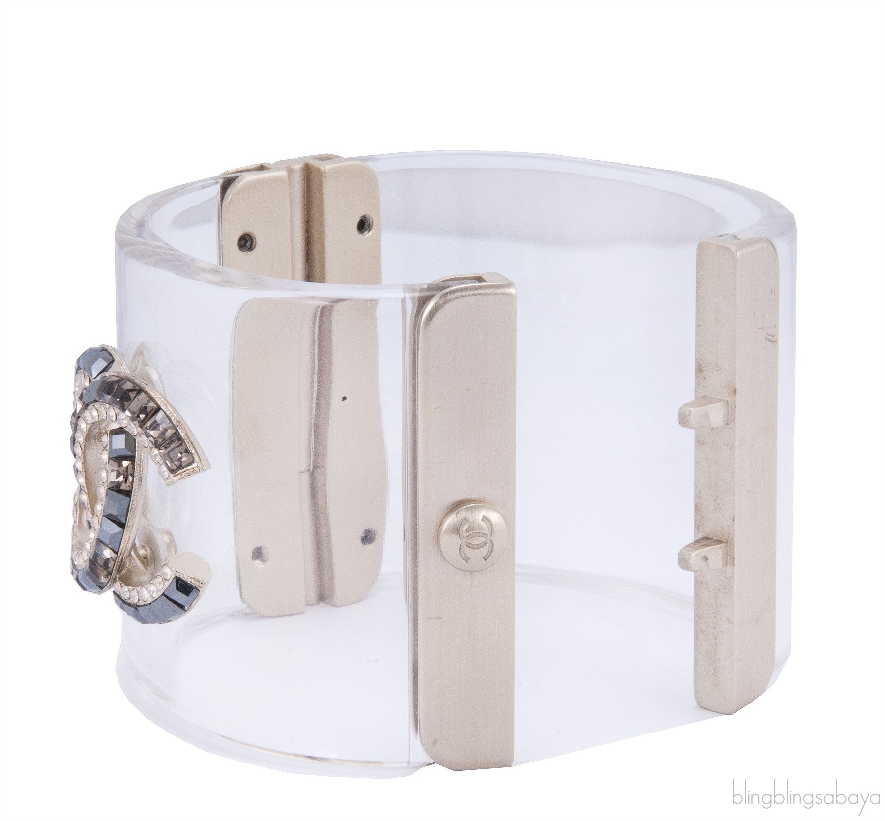CC Crystal Plexi Manchette Cuff