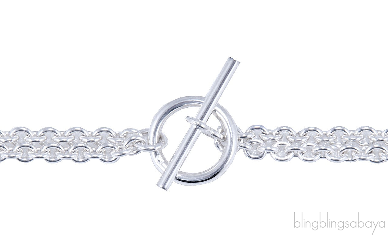 Equestrian Horse Head Chain Necklace
