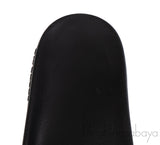 Givenchy Black Logo Print Pool Rubber Slides