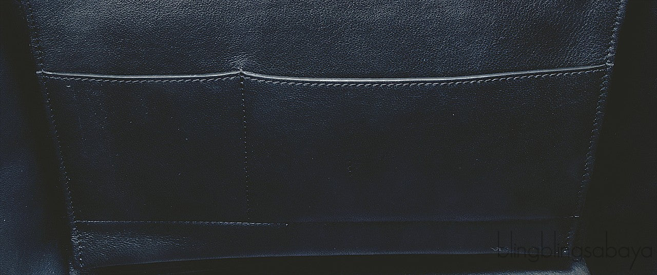 Trapeze Luggage Black Croco Print