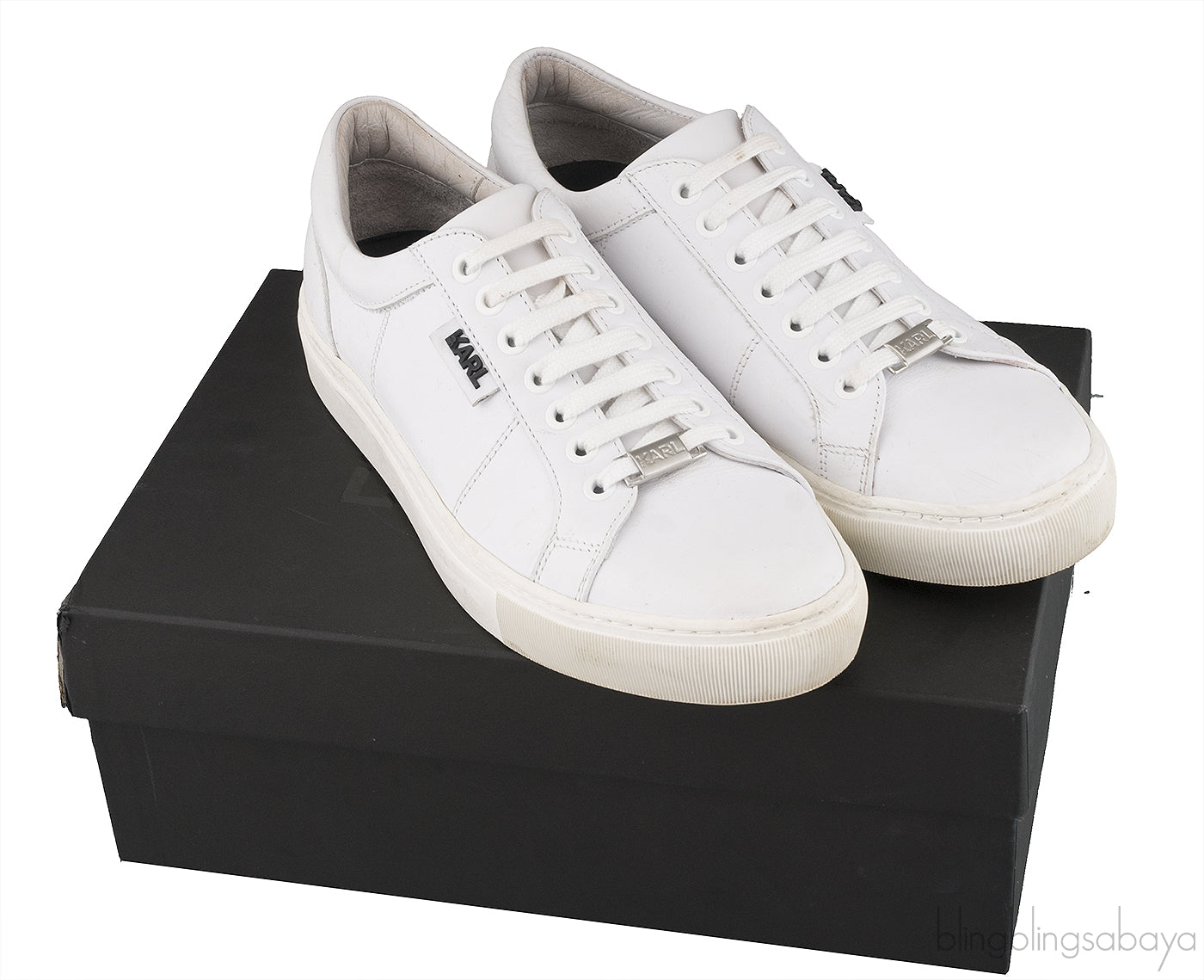 White Low Top Sneakers