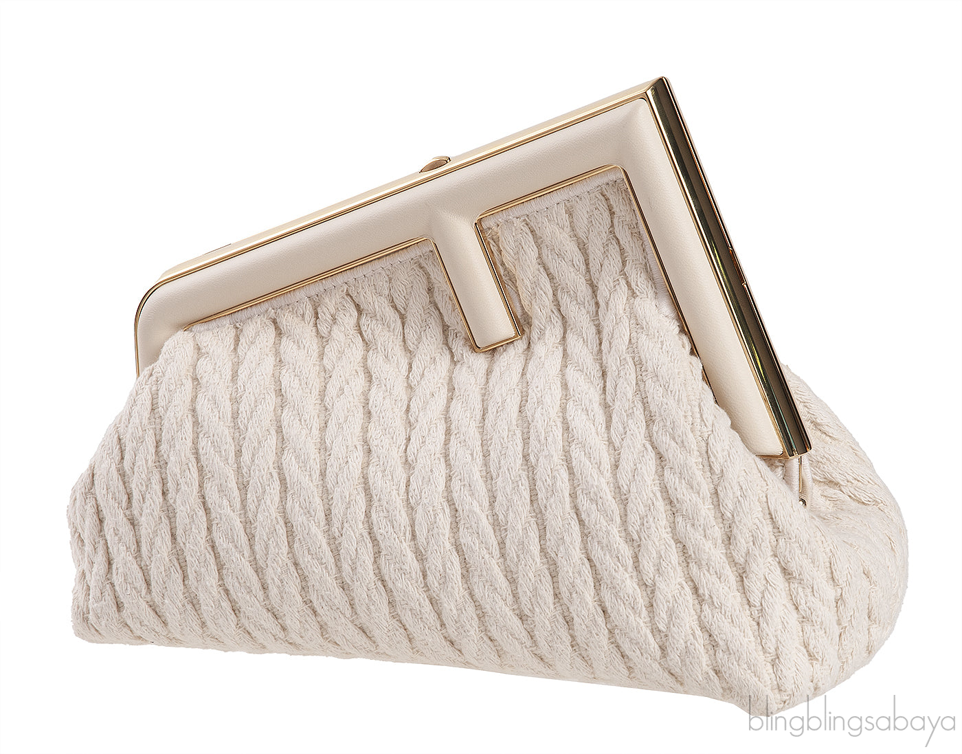 White Small First Clutch Bag