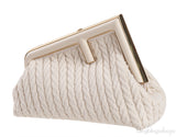 White Small First Clutch Bag