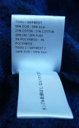 Scuba Blue Long Back Asymmetrical Sleeve Shirt