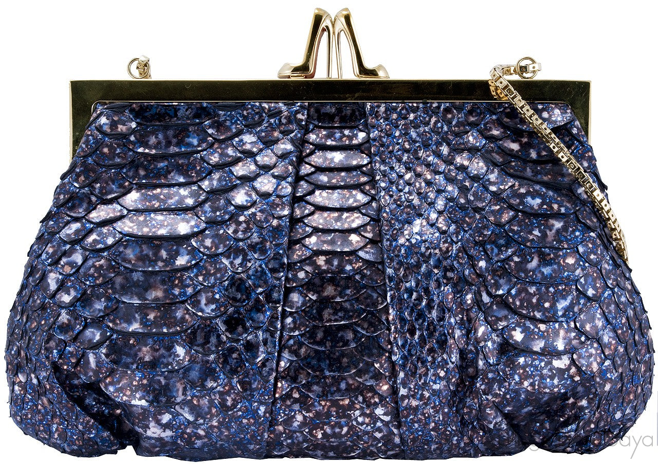 Python Loubi Clutch Bag