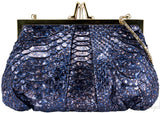 Python Loubi Clutch Bag