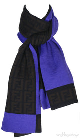 Fendi FF Wool Long Scarf & Gloves