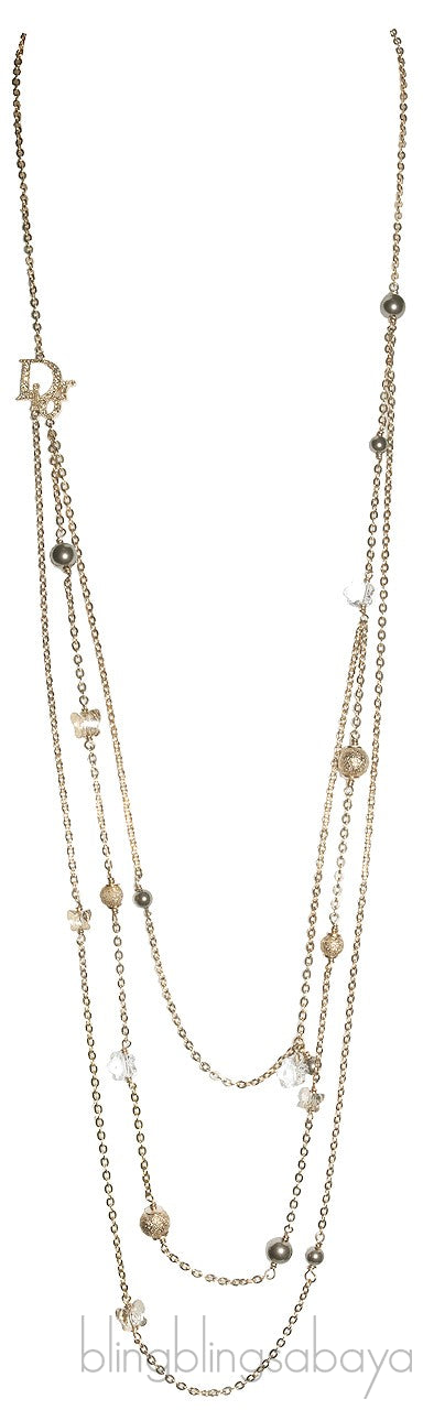 Long Multi-strand Necklace