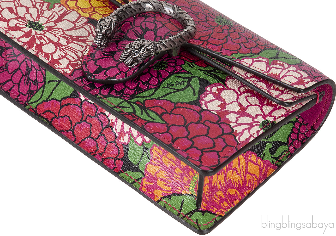 X KEN SCOTT Pomponica Print Dionysus Shoulder Mini Bag