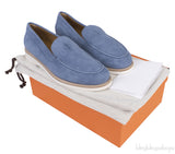 Hermes Low Loafer Blue Jean