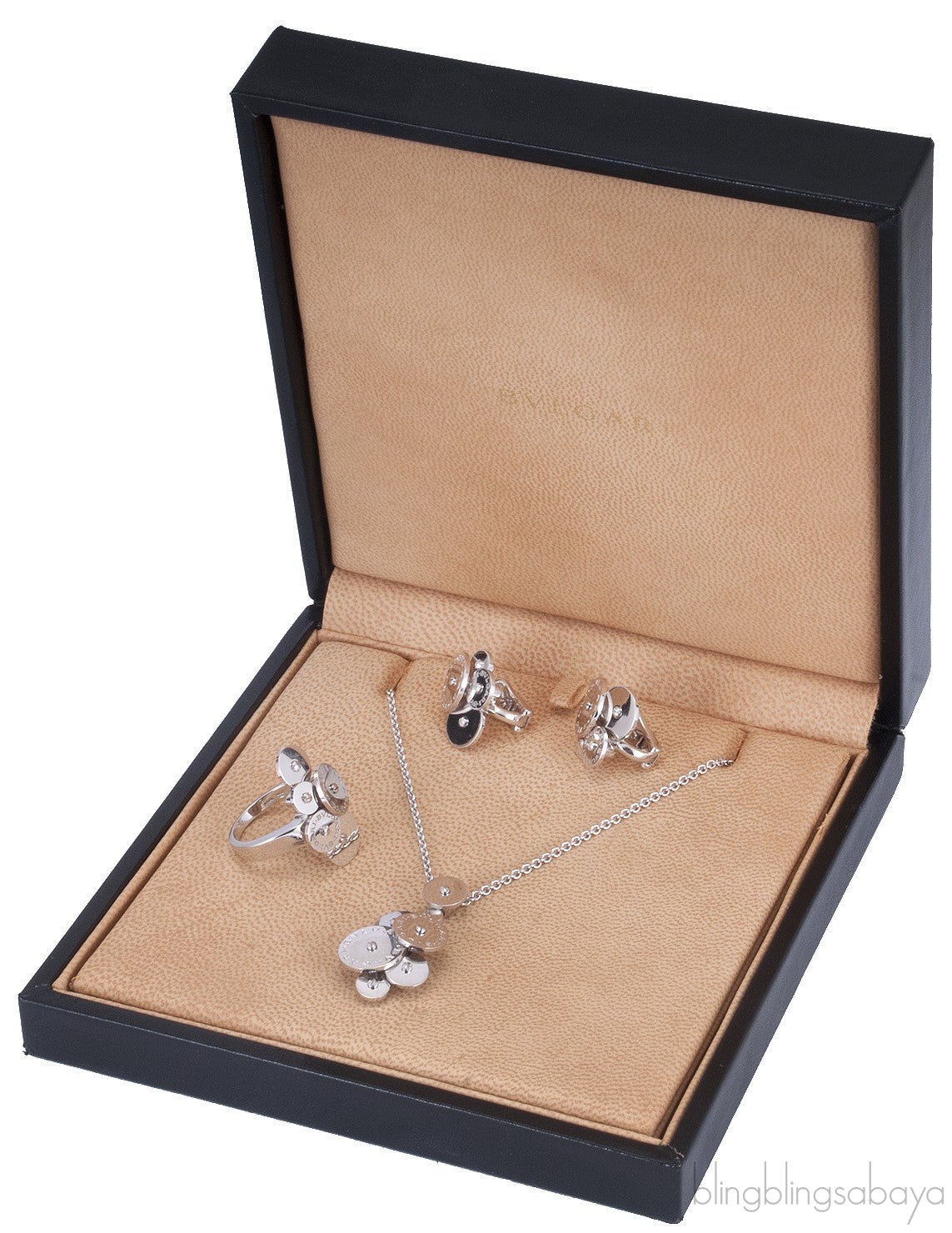 Cicladi 18K White Gold Full Set