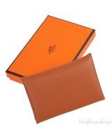 Calvi Gold Epsom Card Holder