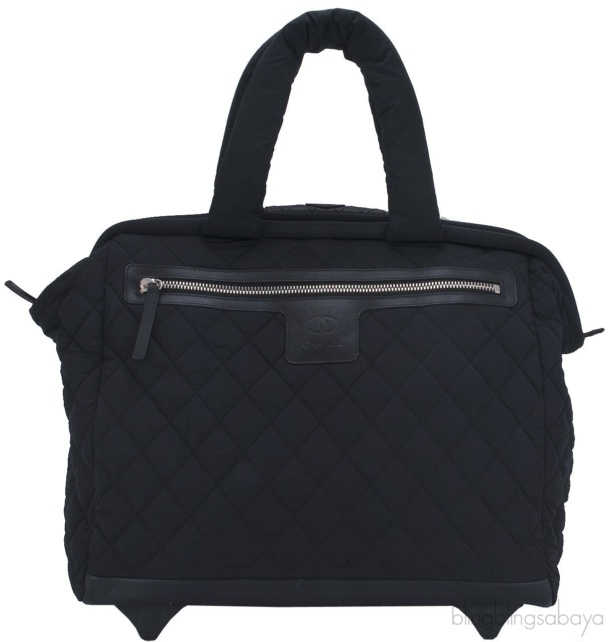 Cocoon Black Nylon Trolley Bag