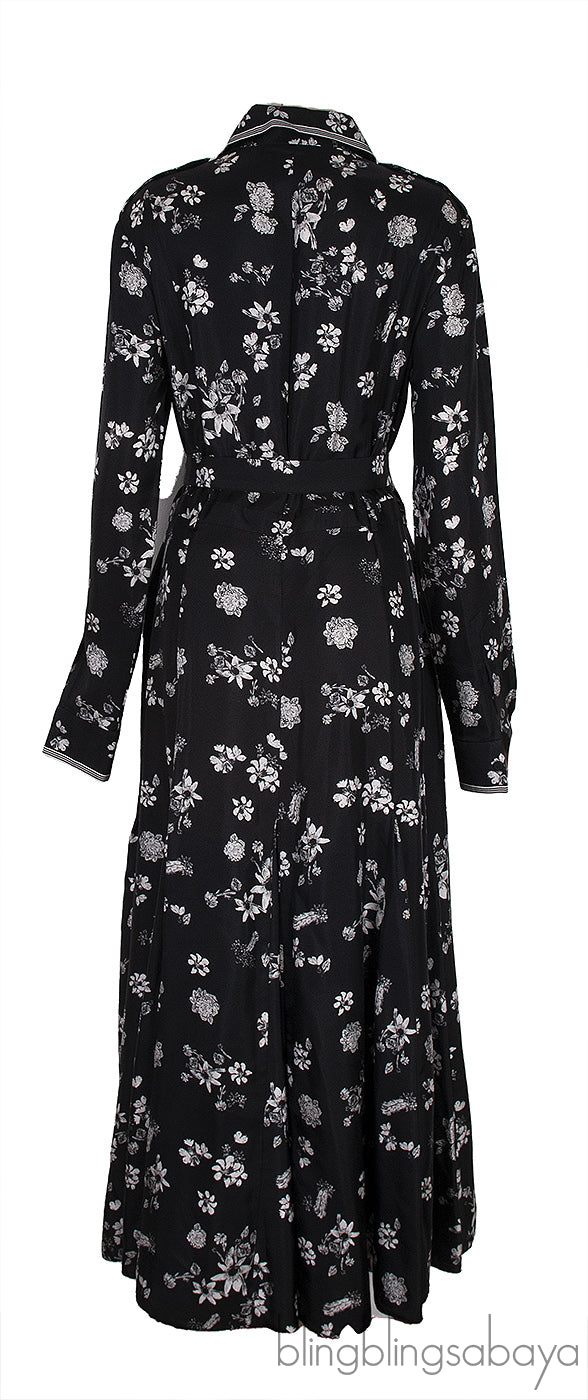 Meyer Belted Floral Printed Dress