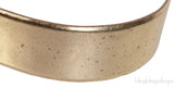 Oscar Dela Renta Metallic Gold Double Hinge Belt