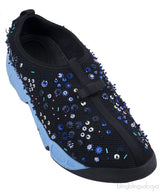 Sequin Black Fushion Sneakers