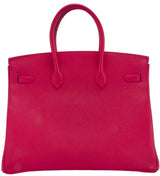 Birkin 35 Red Casaque Epsom