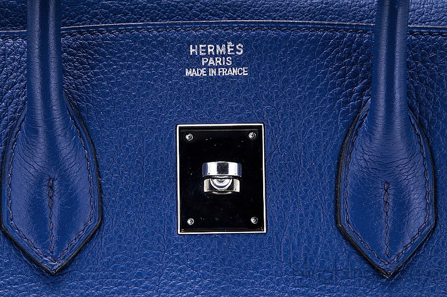Birkin 35 Blue Sapphire Togo