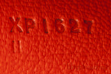 Kelly 25 Tangerine Ostrich Sellier