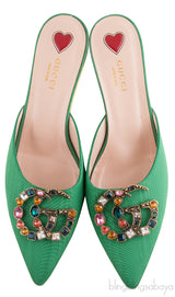Green Unia GG Mule