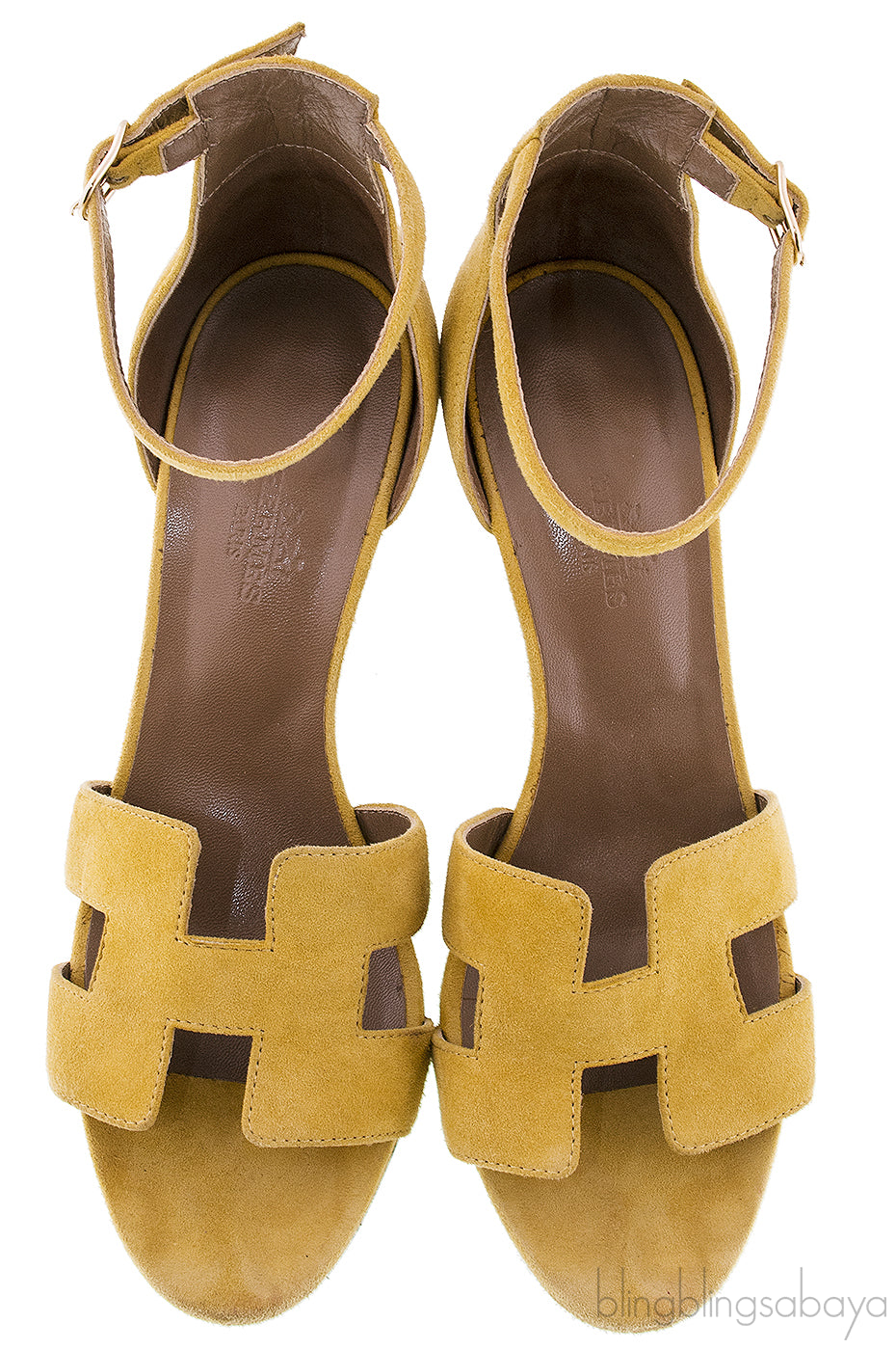 Mustard Legend Wedge Sandals
