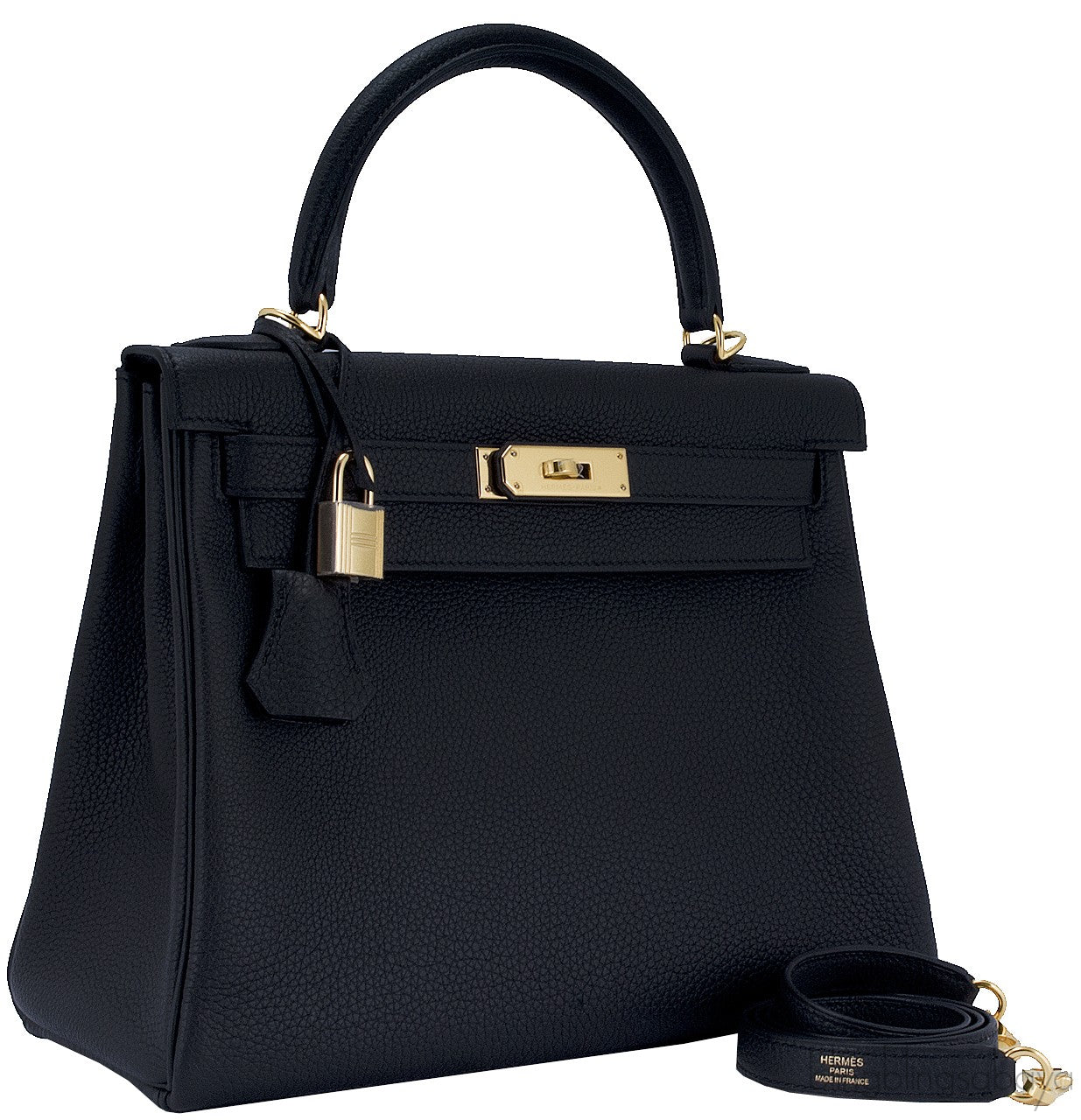 Kelly 28 Black Togo GHW