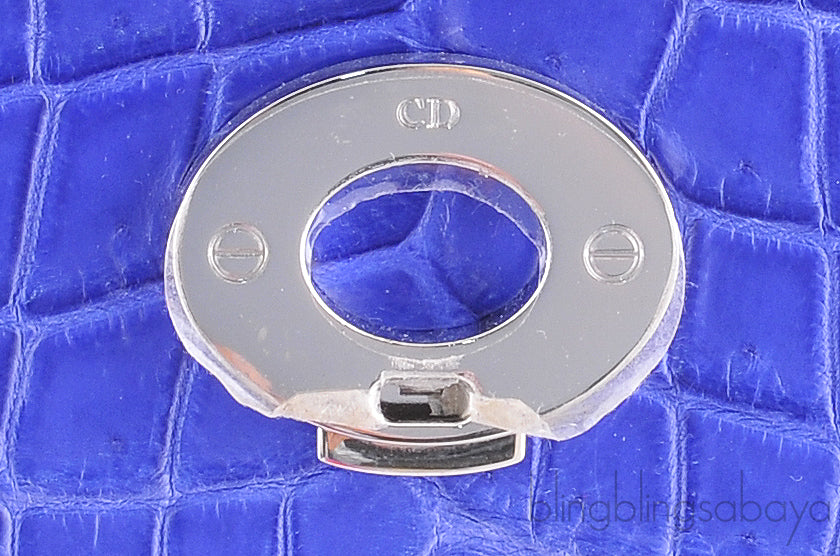 Be Dior Crocodile Flap Bag