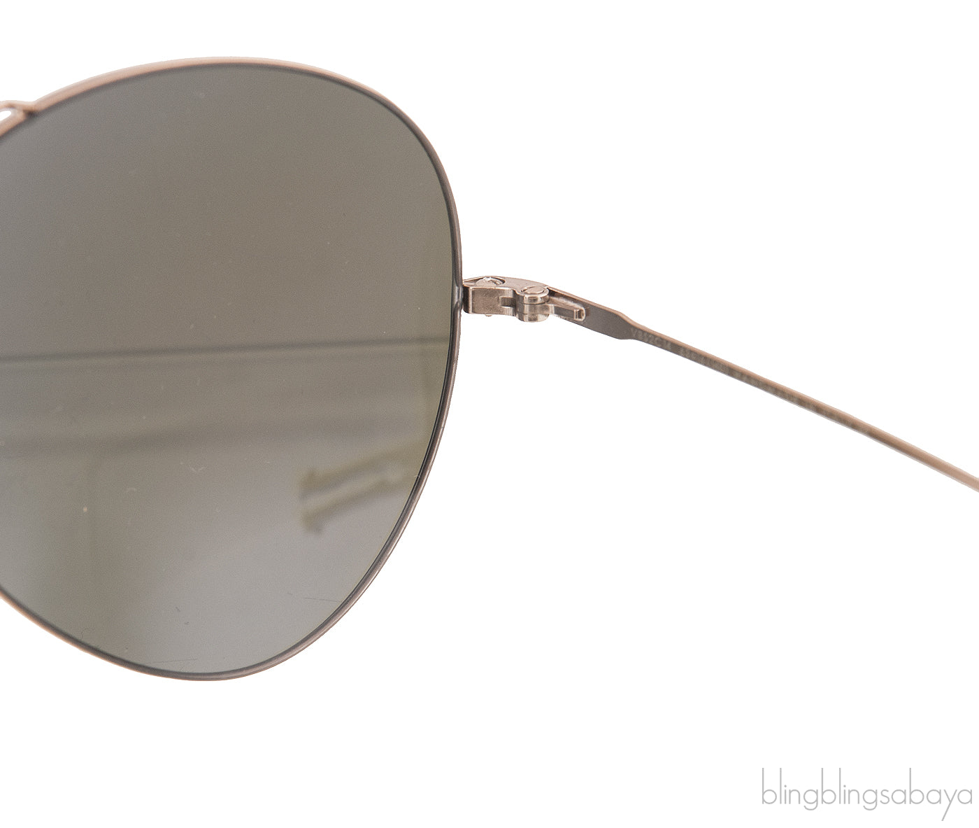 Blue Mirrored Sunglasses