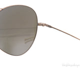 Blue Mirrored Sunglasses