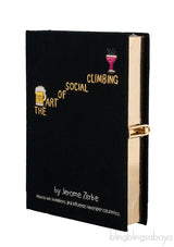 The Art of Social Climbing Book Clutch