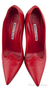 Mavinga Red Ghillies Heels
