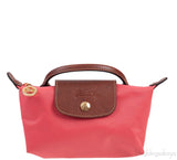 Le Pliage Coral Original Pouch with Handle