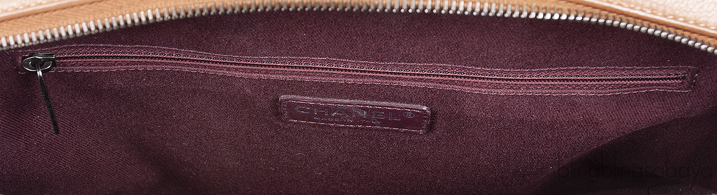 Chanel Brown Quilted Coco Sporran Shoulder Bag