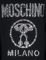 Black Crystal Embellished Jacket & Jogger