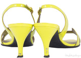 Night 70 Patent Citron Slingback