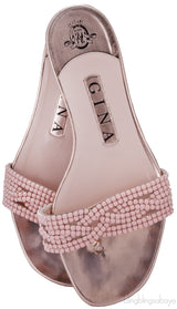 Peach & Rose Gold Slip-on Flat