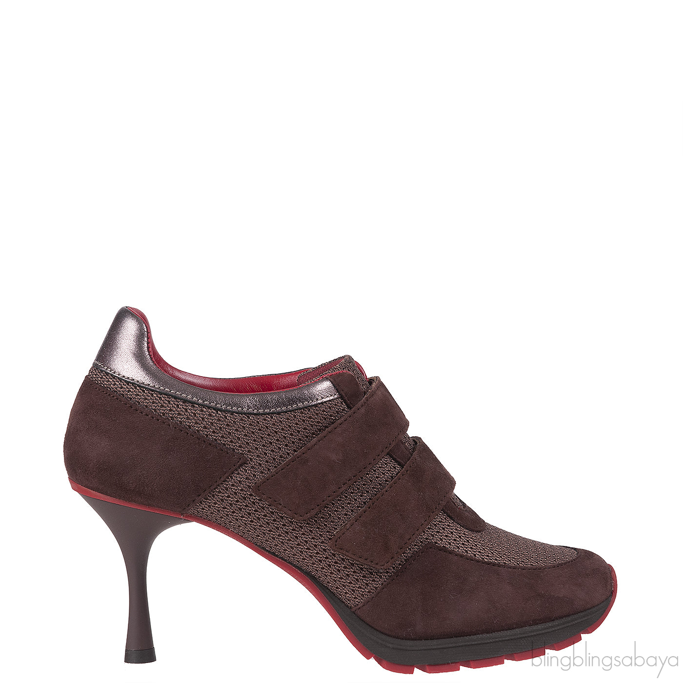 Sneex The Blake Hy-Heel Dark Brown Sneaker