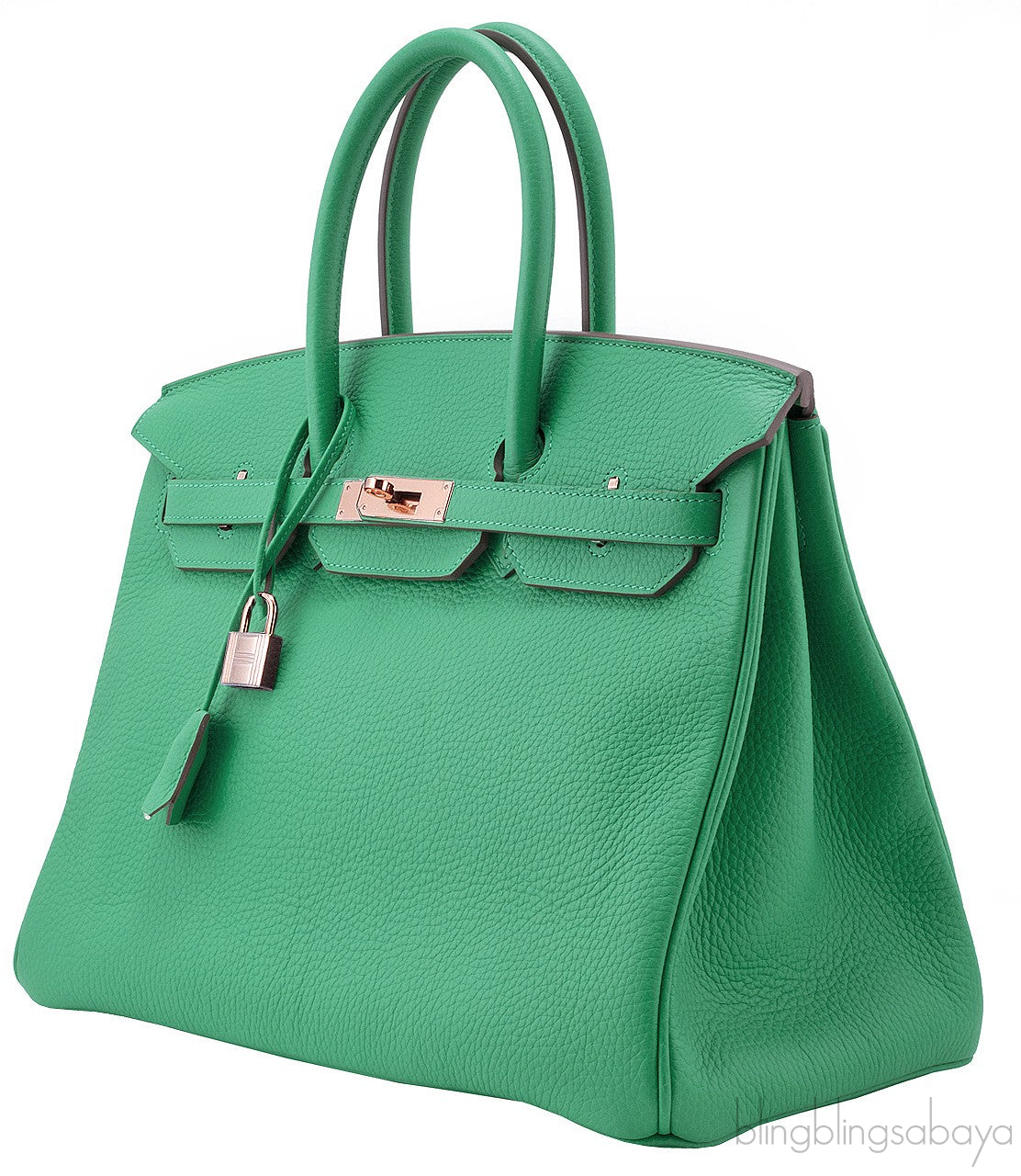 Birkin 35 Menthe Green Togo
