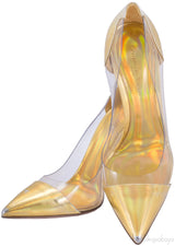 Metallic Gold PVC Panel Pump