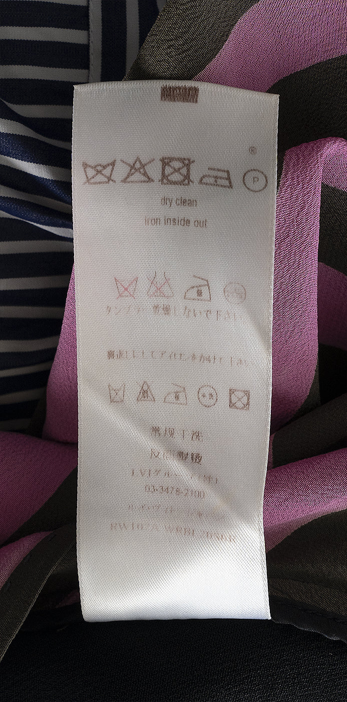 Louis Vuitton Printed Logo Blouse