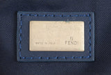 Fendi Blue FF Printed Canvas Hobo