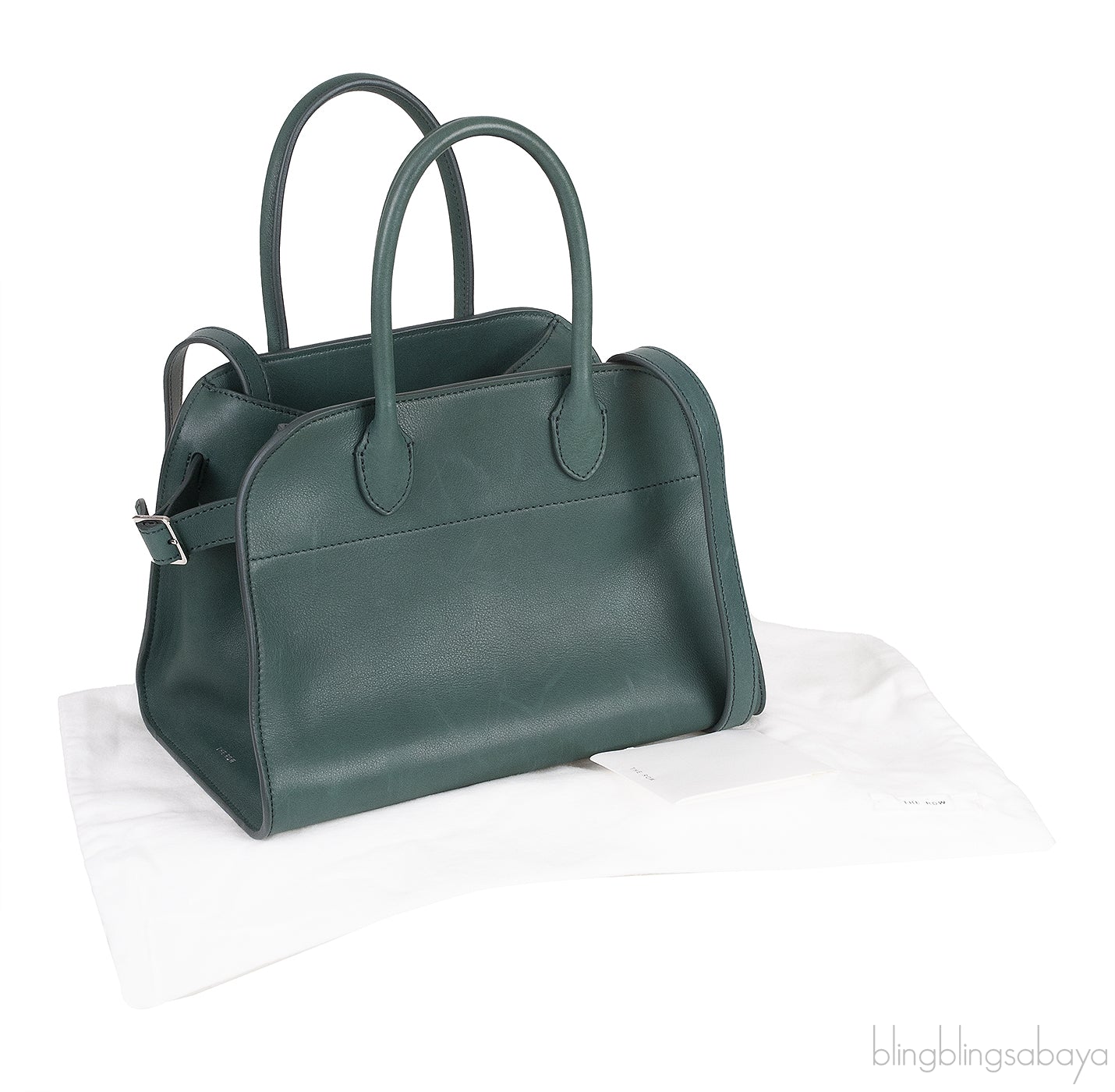 Soft Margaux 10 Dark Green Leather Bag