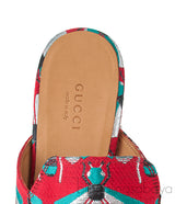 Bee Jacquard Princetown Sandals