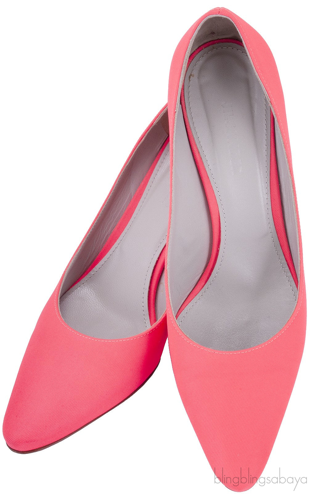 Neon Coral Shoes