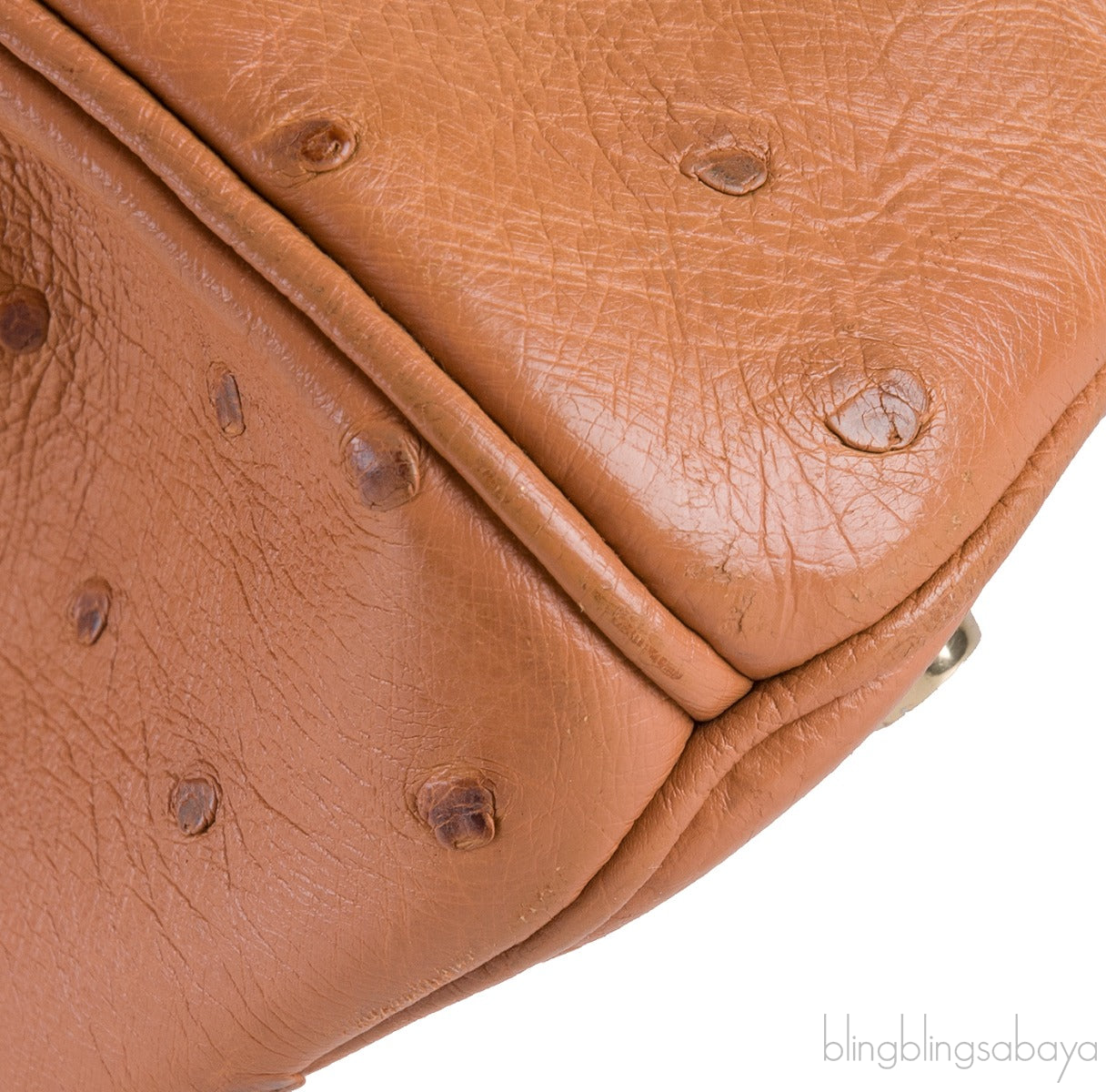 Birkin 30 Ostrich Cognac GHW