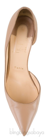 Nude Pointed Toe Heels