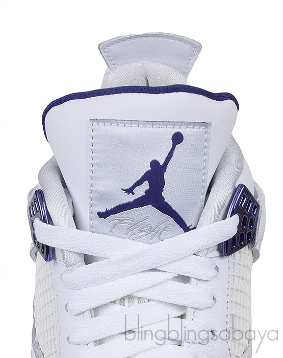 Air Jordan 4 Retro Sneakers Purple